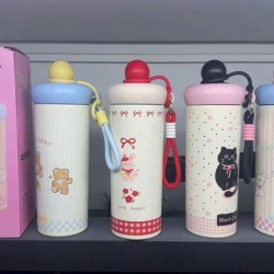 bình nhiệt cup có dây nhiều màu