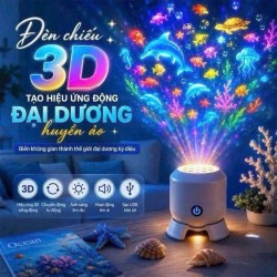 đèn chiếu 3D đại dương