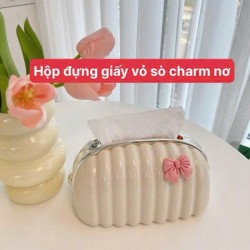 hộp đựng giấy vỏ sò