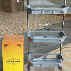 kệ nhà vệ sinh 3 tầng