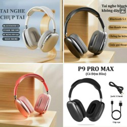 TAI NGHE BLUETOOTH P9 PRO MAX