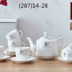 BỘ TRÀ 6 LY 6 DĨA THIÊN NGA