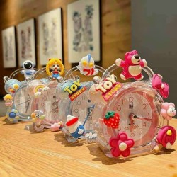 ĐỒNG HỒ BÁO THỨC TRONG SUỐT HÌNH THÚ