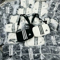 TÚI ADIDAS 2 MÀU TRẮNG ĐEN