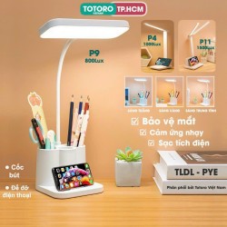 ĐÈN HỌC CÓ KHAY CẮM BÚT P9 800LUX