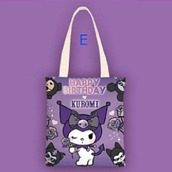 TÚI XÁCH KURUMI CÓ CHỮ HAPPY BITHDAY