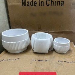 BỘ 3 CHẬU TRỒNG CÂY JW0784 VÀ JW0785