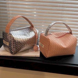 TÚI TRỐNG 2 MÀU HỒNG - BẠC