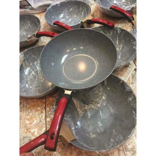 chảo vân đá cán đỏ
