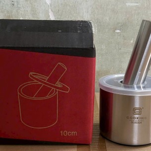 CỐI CHÀY INOX 304 HỘP  ĐỎ