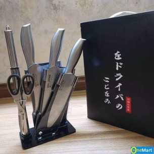 BỘ DAO NHẬT CÓ KHAY CẮM. HÀNG KHẮC CHỮ