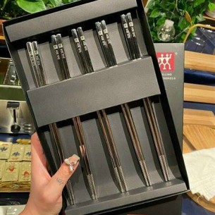 HỘP 5 ĐÔI ĐŨA ĐỨC INOX
