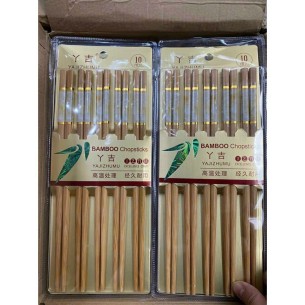 ĐŨA GỖ TRÚC HOA VĂN