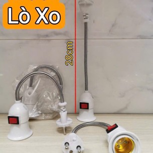 đuôi đèn lò xo thép uốn cong