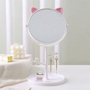 gương soi tai mèo giá treo để bàn