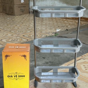 kệ nhà vệ sinh 3 tầng