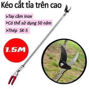 kéo cắt tỉa cành trên cao (1m5)