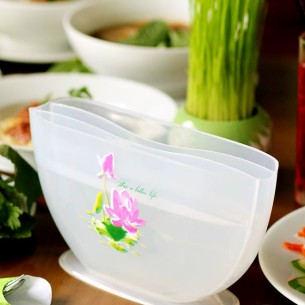 KHAY NHÚNG BÁNH TRÁNG 3 NGĂN