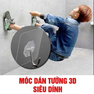 MÓC DÁN SIÊU DÍNH TRONG SUỐT set 100c