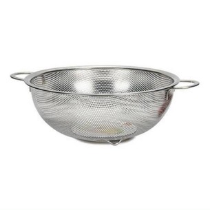 RỔ INOX 304 CÓ 2 QUAI 31.5CM