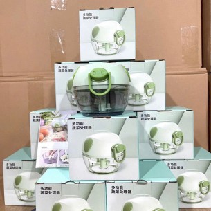 xay tỏi dây kéo con heo