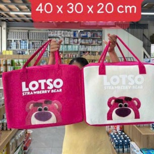 TÚI GẤU TO 2 MÀU