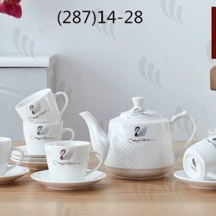 BỘ TRÀ 6 LY 6 DĨA THIÊN NGA