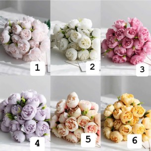 BÓ HOA LỤA 27 BÔNG