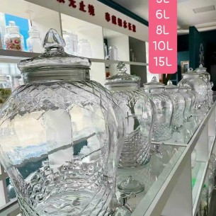 BÌNH THỦY TINH 8833 DÀY CÓ VÒI 3L
