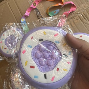 TÚI POPIT BÁNH DONUT CHO BÉ
