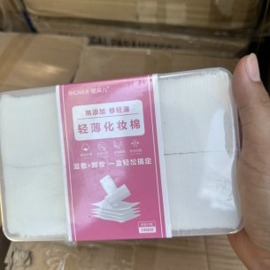HỘP BÔNG TẨY TRANG 1000 MIẾNG HỘP NHỰA