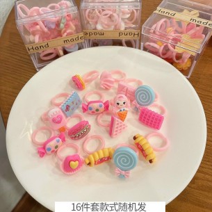 HỘP 16 CÁI NHẪN TRẺ EM