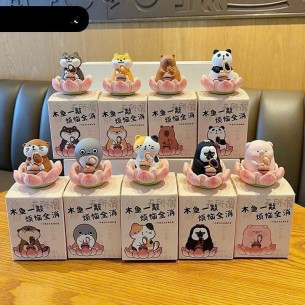 TƯỢNG THÚ NGỒI THIỀN ĐÀI SEN