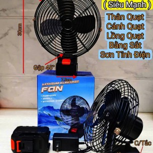 QUẠT LỒNG SẮT DÙNG PIN MAKITA