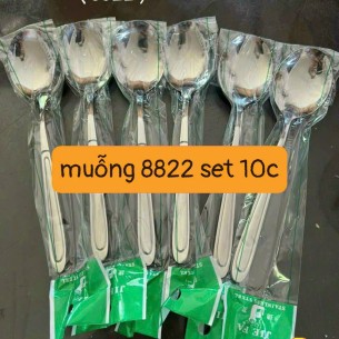 SET 10C MUỖNG 8822 LỚN LOẠI TỐT