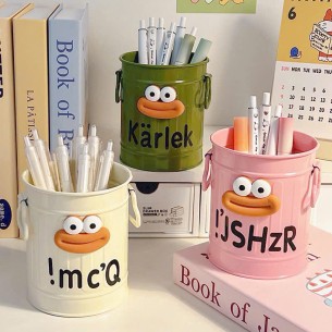 ỐNG CẮM BÚT HỘP THIẾC CUTE