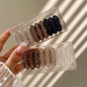 HỘP 9 DÂY BUỘC TÓC LÒ XO