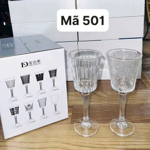 HỘP 6C LY CHÂN CAO MÃ 501