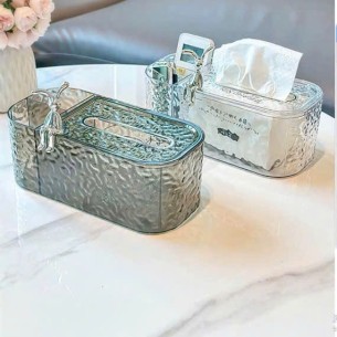 HỘP ĐỰNG GIẤY TRONG SUỐT CÓ CON THỎ CHÂN DÀI