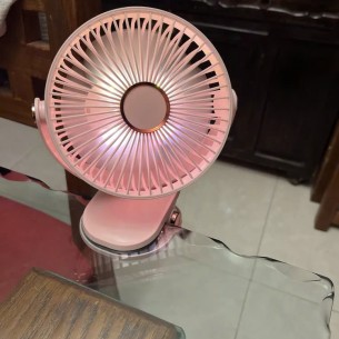 QUẠT KẸP CÓ ĐÈN