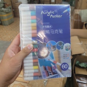 HỘP 60 CÂY MÀU ACRYLIC