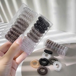 HỘP 9 DÂY BUỘC TÓC LÒ XO