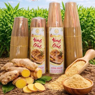 NHANG GỪNG BÓ 1KG 4 TẤC