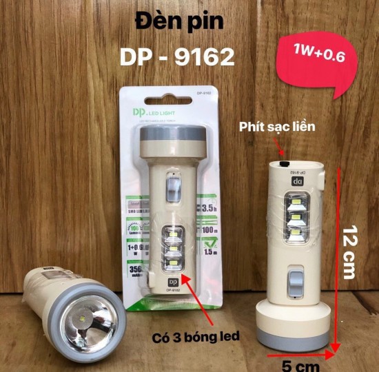 ĐÈN PIN DP 9162