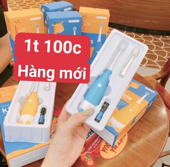 BÀN CHẢI ĐÁNH RĂNG TỰ ĐỘNG CHO BÉ