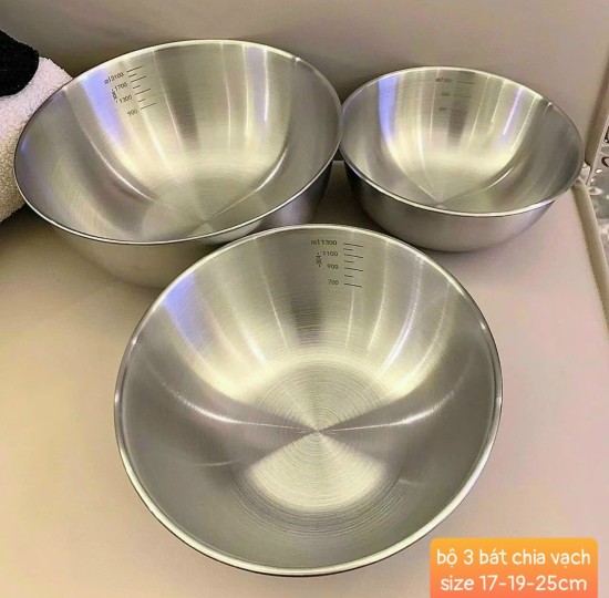 BỘ 3C BÁT CHIA VẠCH SIZE 17-19-25CM