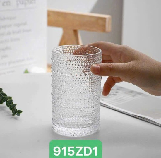hộp 6 Ly giọt nước vân nổi (915ZD1)