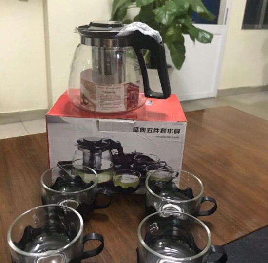 BỘ ẤM TRÀ SIMBADA 4 LY