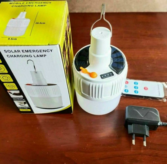BÓNG ĐÈN TÍCH ĐIỆN XANH KÈM REMOTE