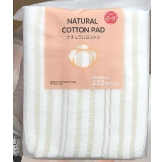 BÔNG TẨY TRANG NATURAL COTTON PAD 